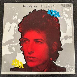Bob‎ Dylan Biograph 3-CD Box Set with Booklet